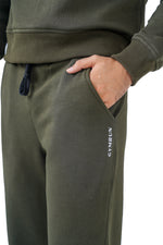 Lounge Ease Fleece Joggers - Olive