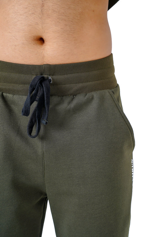 Lounge Ease Fleece Joggers - Olive
