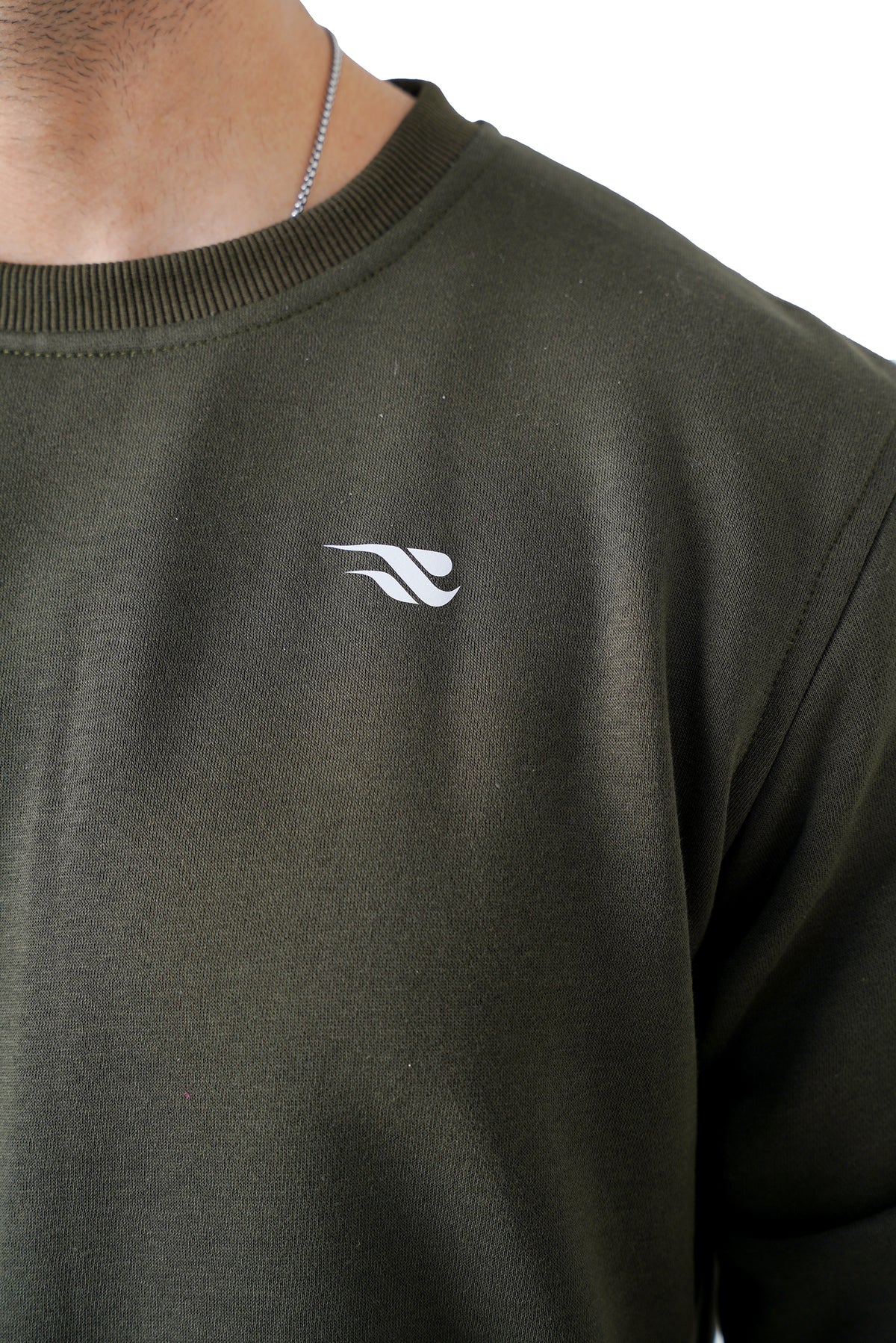 Lounge Ease Fleece Pullover - Olive