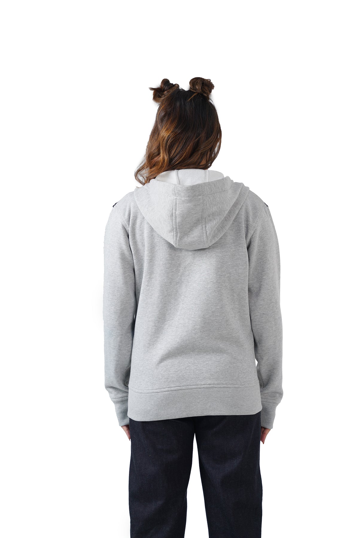 Zippered Comfort Jacket - Heather Grey