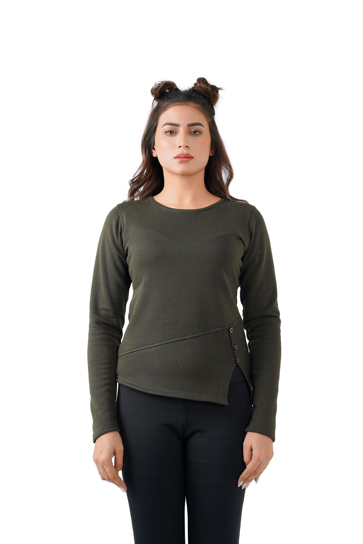 Warm Whisper Shirt - Olive