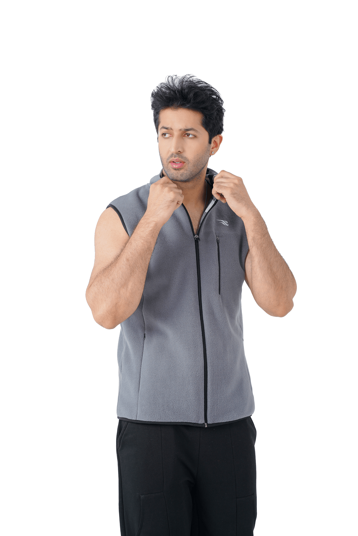 Comfy Polar Vest - Grey