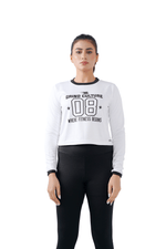 Warm Vibes Full Sleeves Top - White