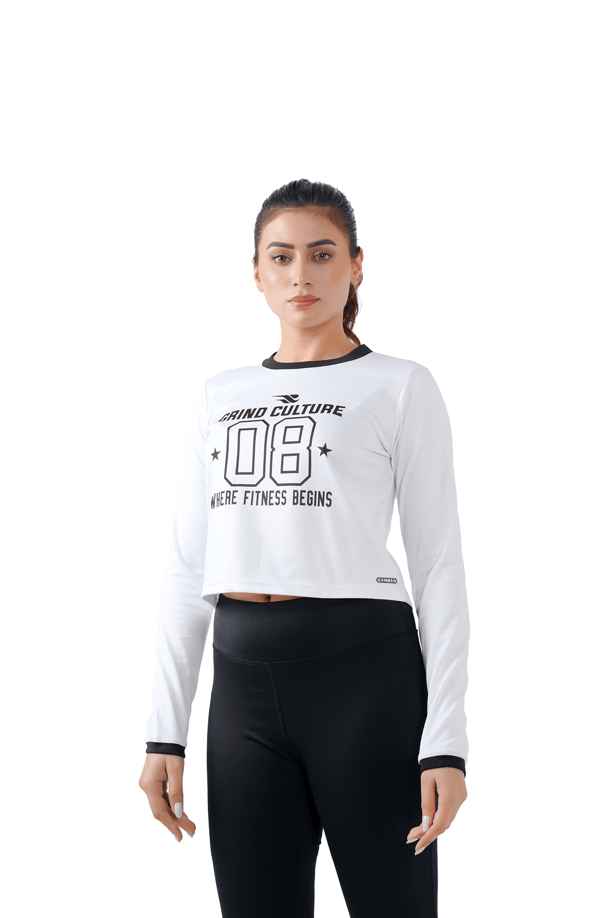 Warm Vibes Full Sleeves Top - White