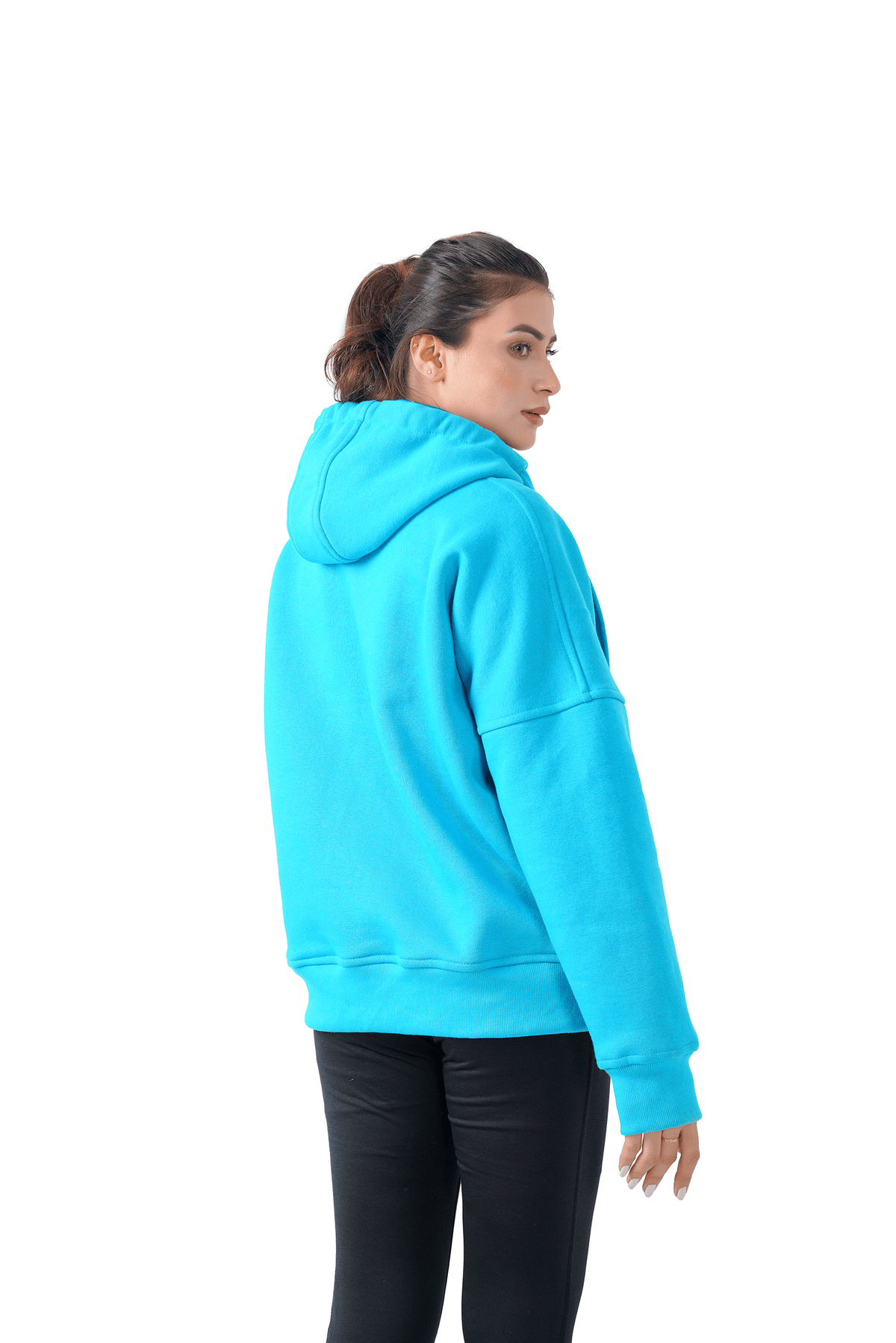 Fusion Oversized Hoodie - Turqoise