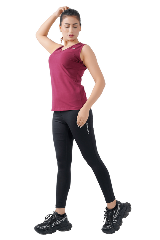 PureEase Tank - Maroon