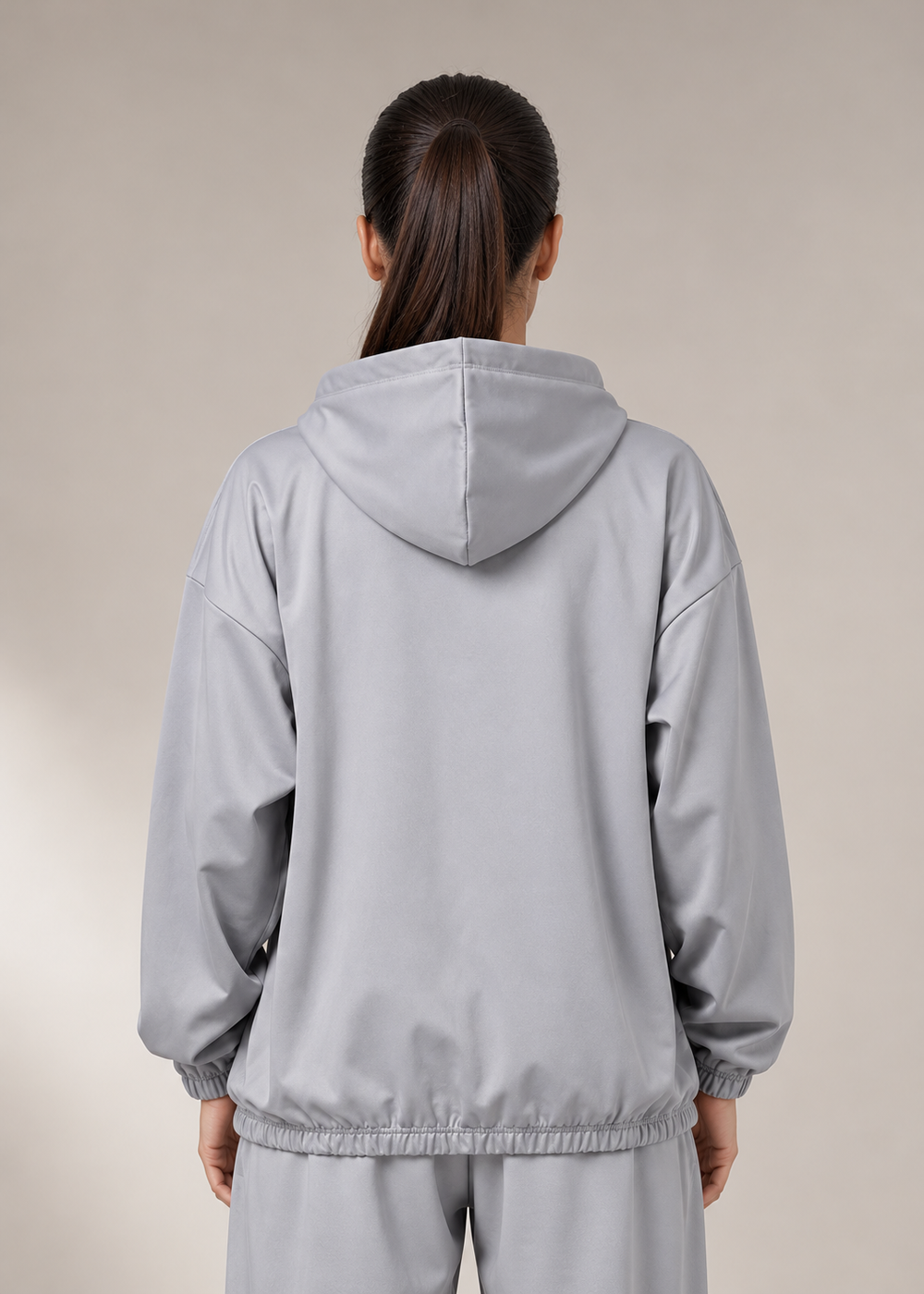 Zero Fit Hoodie - Grey Gymrun