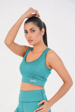 Ladies Basic Performance Sports Bra - Dusky Fern