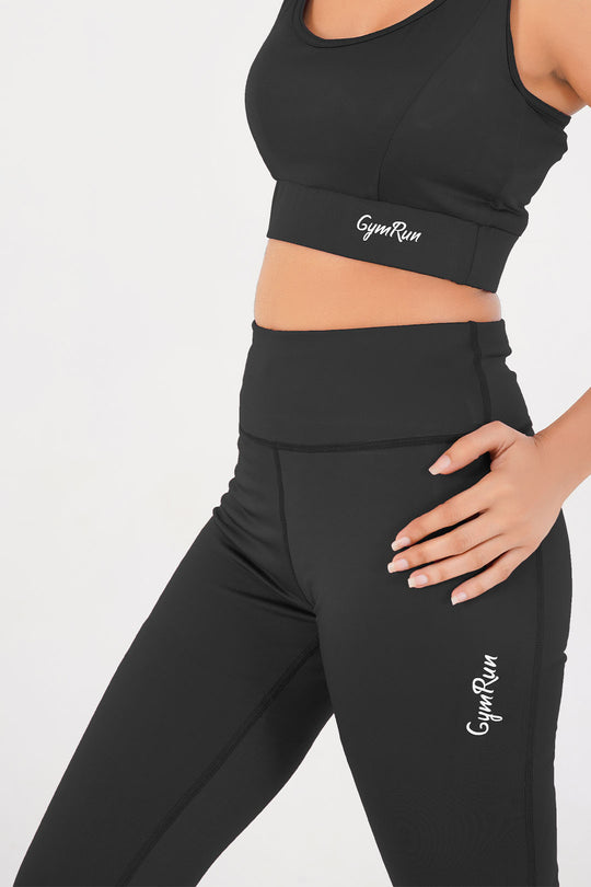 Ladies Basic Performance Leggings - Black