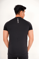 Breath Lite Tee - Black - GYMRUN Activewear