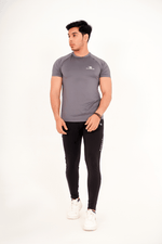 Breath Lite Tee - Grey - GYMRUN Activewear