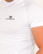 Breath Lite Tee - White - GYMRUN Activewear