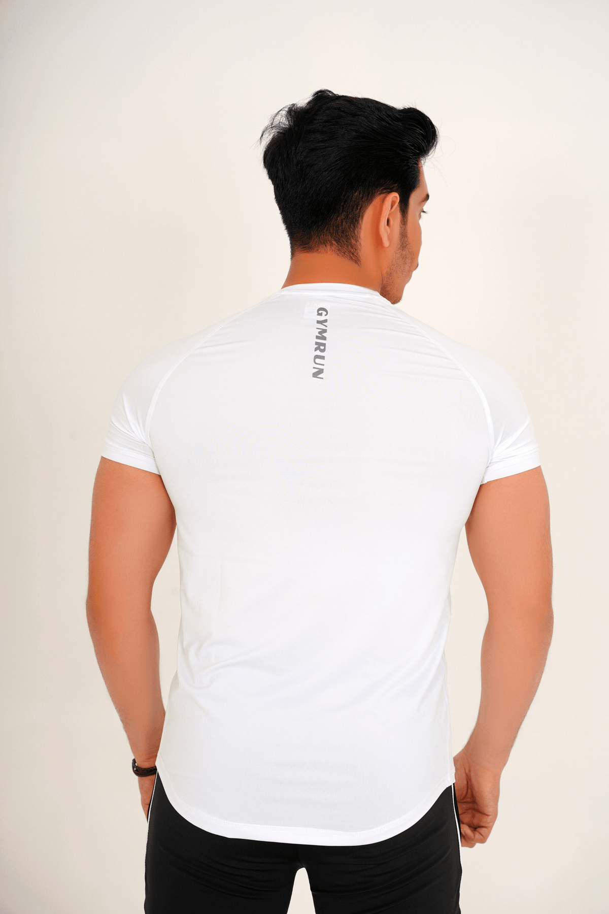 Breath Lite Tee - White - GYMRUN Activewear