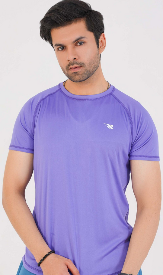 Men's Basic Performance T-Shirt - Blue Indigo