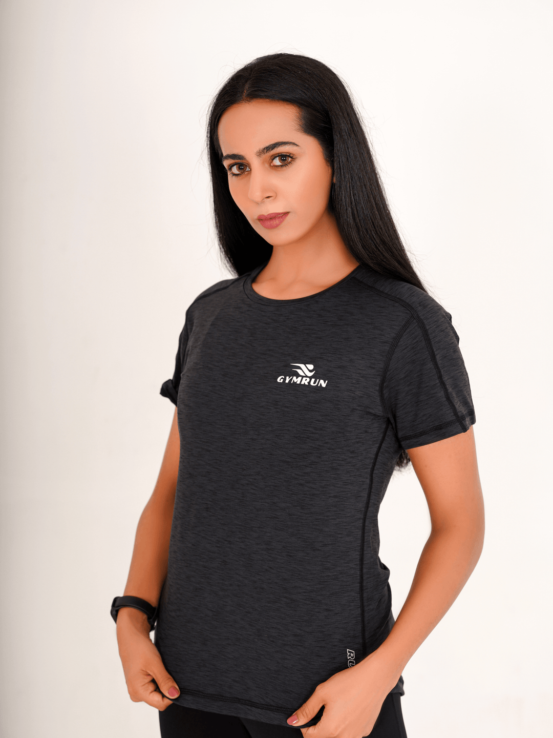 Everyday Hybrid T-Shirt - Black - GYMRUN Activewear