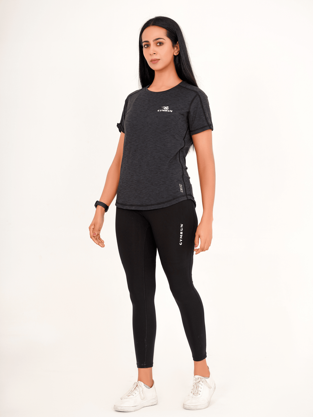 Everyday Hybrid T-Shirt - Black - GYMRUN Activewear