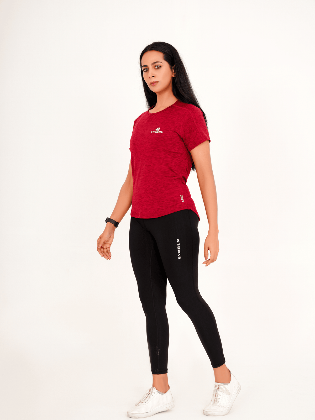 Everyday Hybrid T-Shirt - Maroon - GYMRUN Activewear