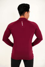 Everyday Men's Jacket - Maroon - GYMRUN Activewear