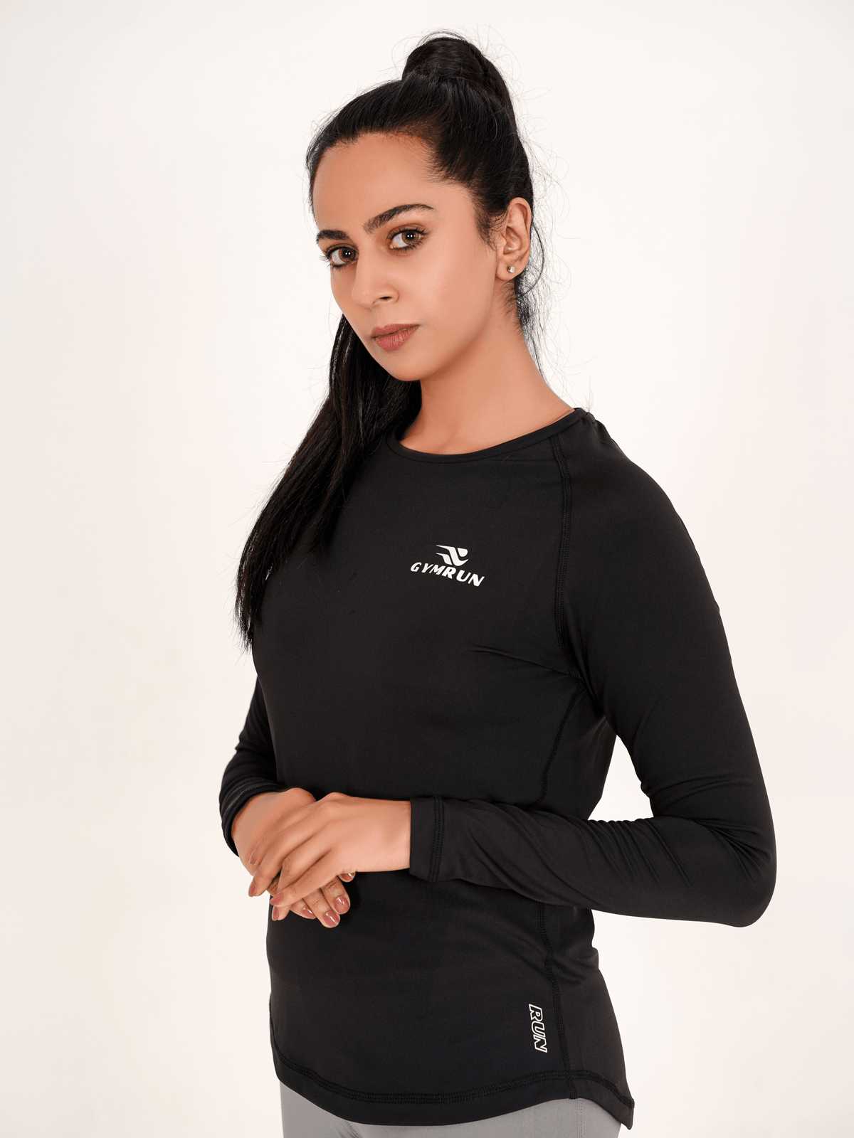High-Tech Long Sleeve - Black - GYMRUN Activewear