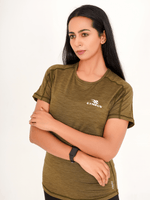 Hybrid Everyday T-Shirt - Olive - GYMRUN Activewear