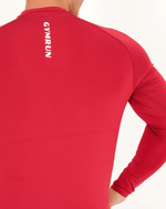Hybrid Full Sleeve Shirt - Maroon - GYMRUN Activewear