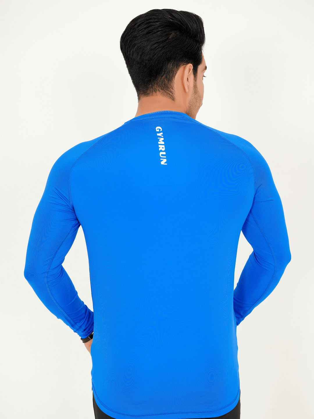 Hybrid Full Sleeve Shirt - Royal Blue - GYMRUN Activewear