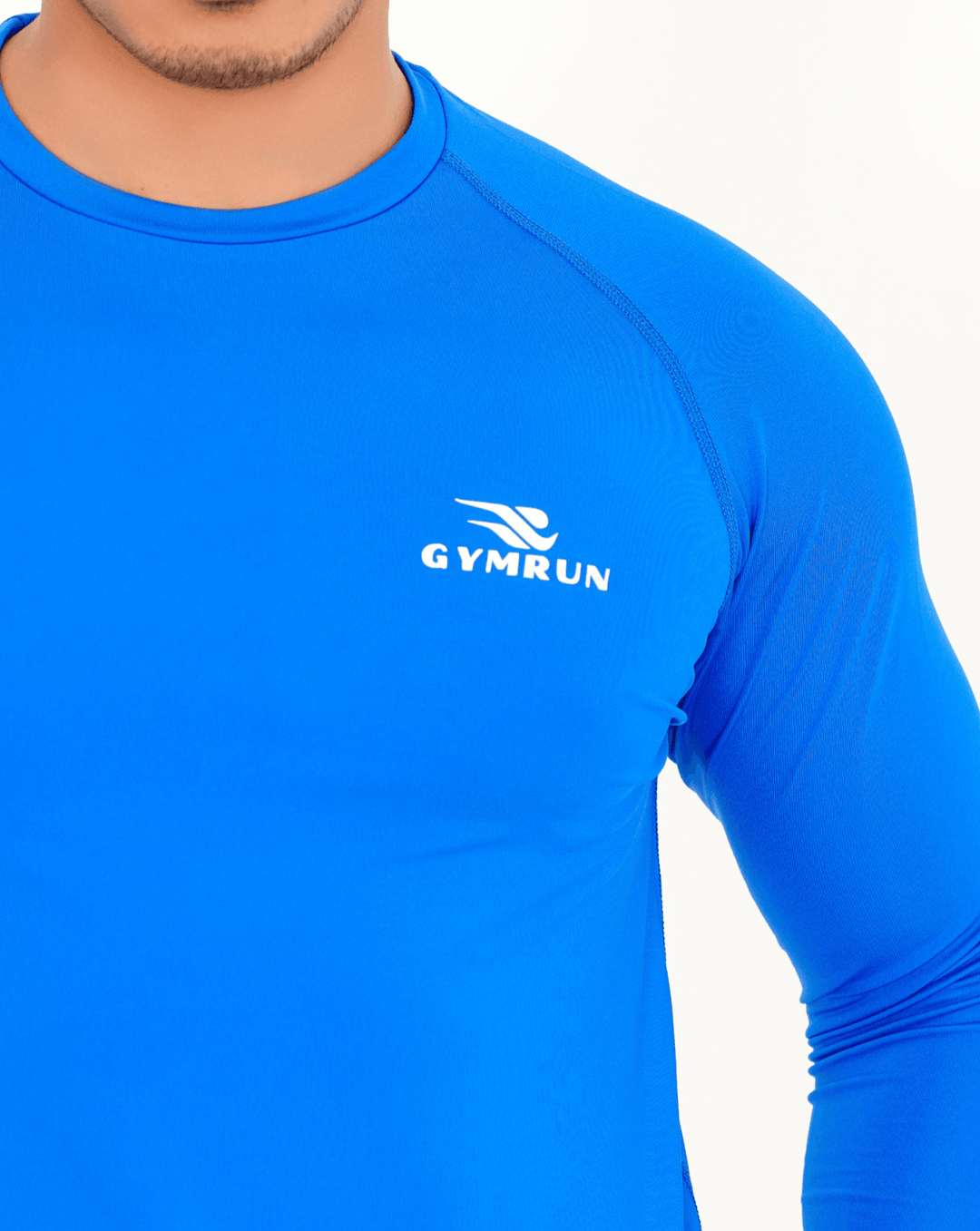 Hybrid Full Sleeve Shirt - Royal Blue - GYMRUN Activewear