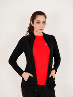Ladies' Performance Jacket - Black - GYMRUN Activewear
