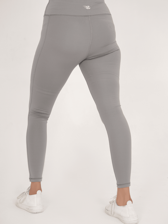 Ladies' Seamless Leggings - Grey - GYMRUN Activewear