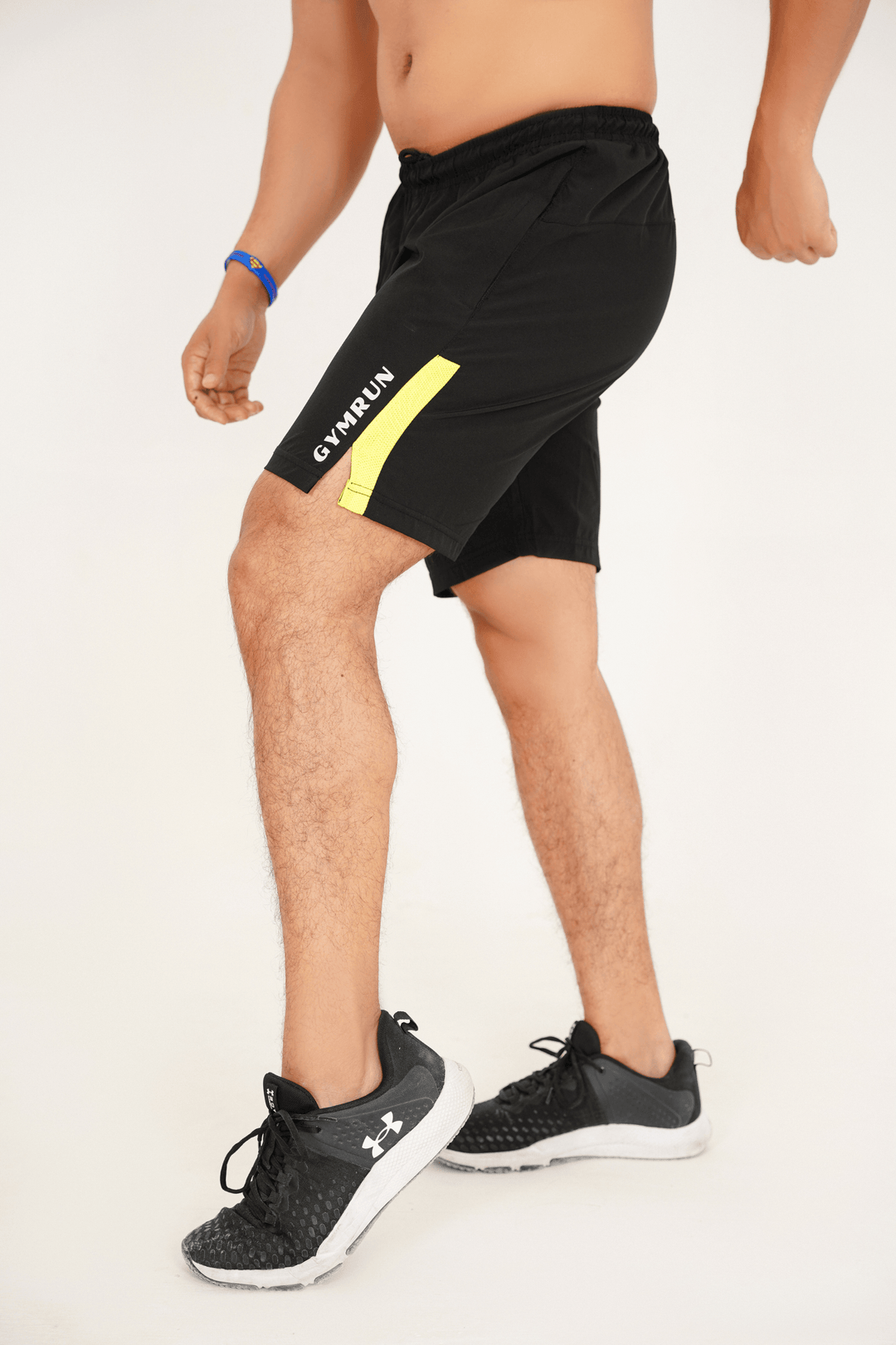 Men's Workout Shorts-Black - GYMRUN Activewear