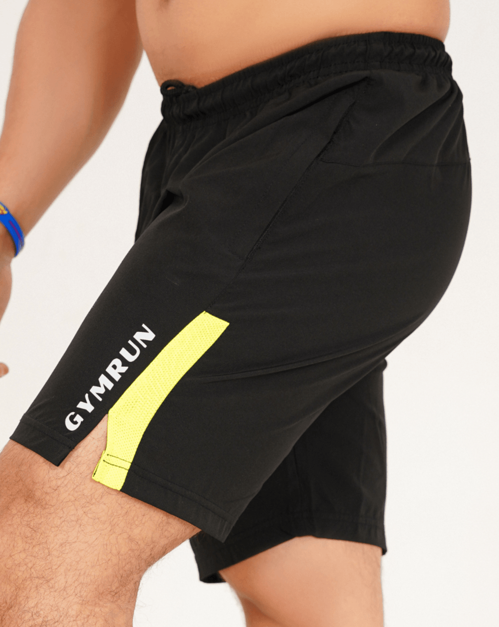 Men's Workout Shorts-Black - GYMRUN Activewear