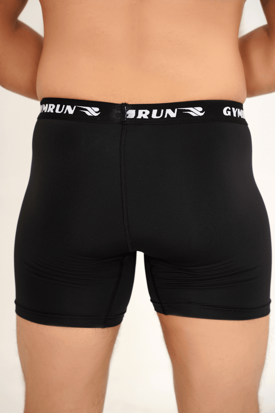 Performance Boxers - Black - GYMRUN Activewear