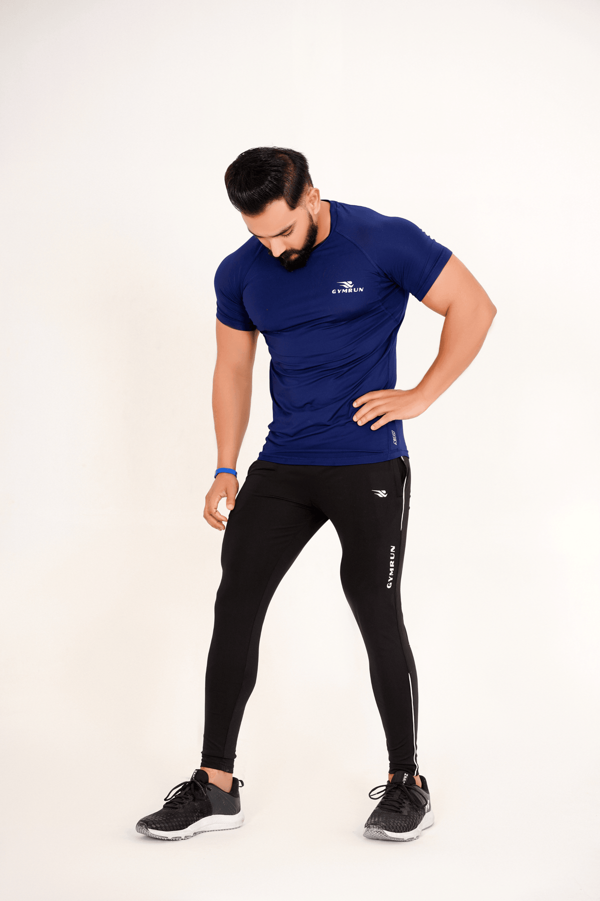 Ultimate Compression Shirt - Navy - GYMRUN Activewear