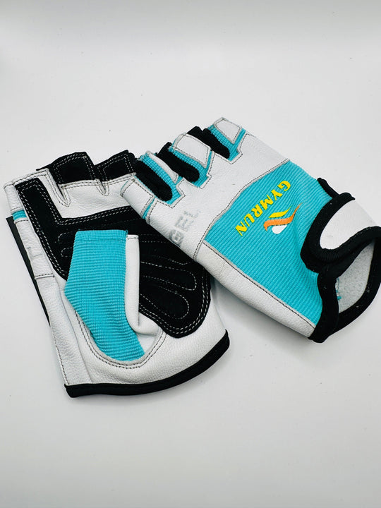 Women's High Performance Gel Gloves - Teal - GYMRUN Activewear